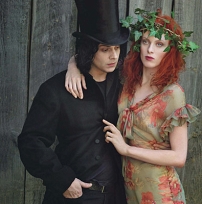 Jack White von den White Stripes und Karen Elson, fotografiert von Anie Leibovitz